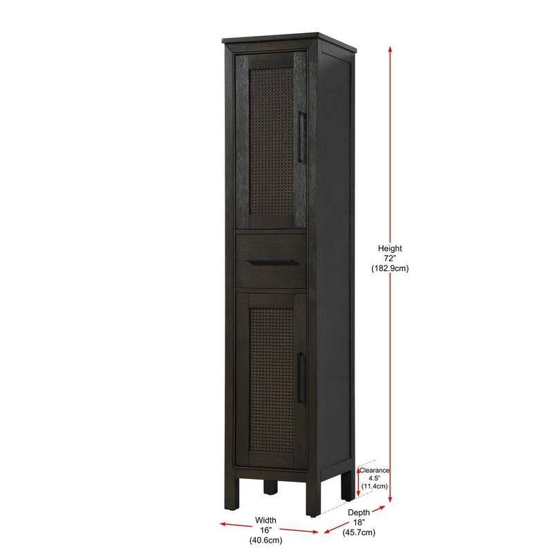 Winslow 16-28 Inch Bath Storage Cabinet