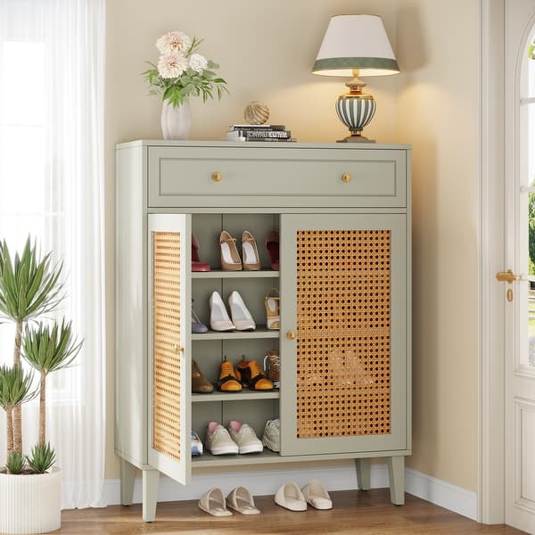 modern entryway closed shoe rack for entryway