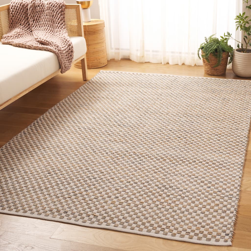 SAFAVIEH Handmade Organica Weronika Jute & Cotton Rug
