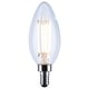 preview thumbnail 2 of 3, 4.5 Watt LED B11 3000K-2000K Warm Dimming Candelabra Base Clear Finish