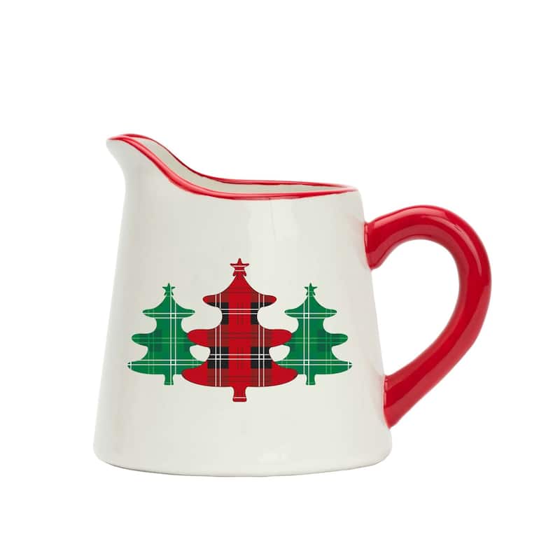 Amici Home Christmas Creamer - 8 oz - 1 Piece - Multicolored - 8 oz