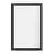 preview thumbnail 71 of 104, Tempered Glass and Aluminum Alloy Framed French Cleat Mounted Wall Mirror