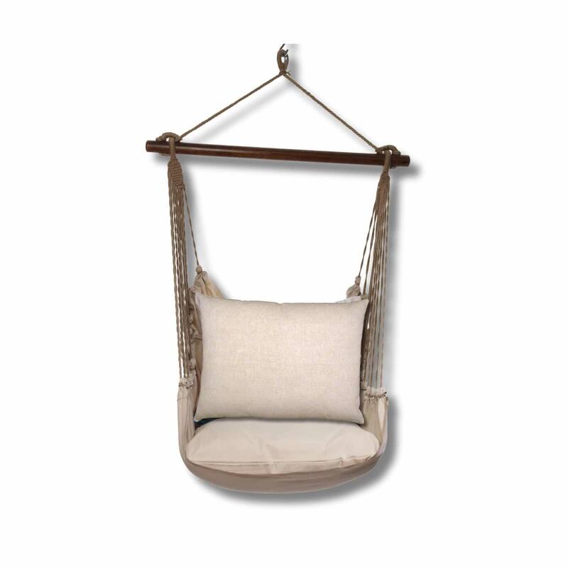 Magnolia Casual Swing Set 4 piece - Latte Solid w/ Latte Solid