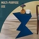 preview thumbnail 133 of 184, Randolph Indoor Side Table - Lightweight Triangular Design Accent End Table for Home Office Living Room and Bedroom, No Assembly