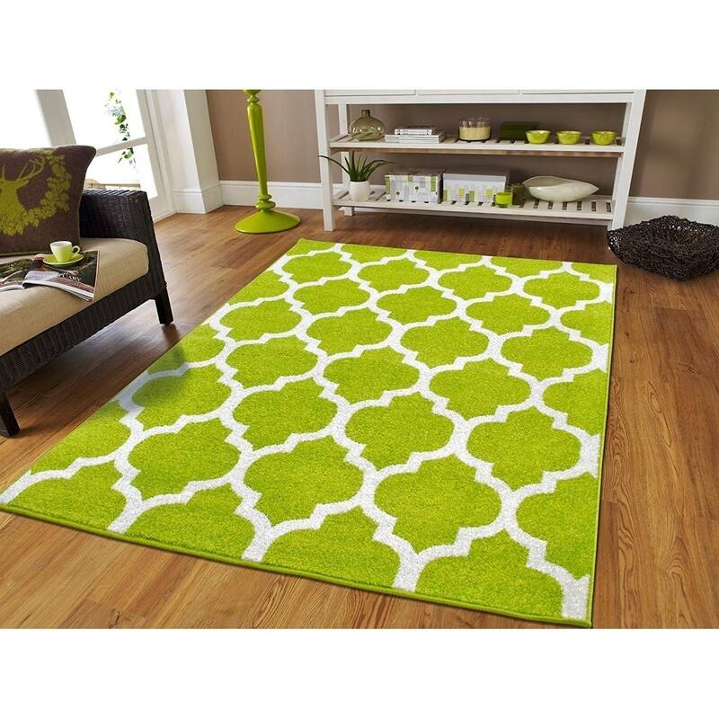 Copper Grove Rovaniemi Multicolor Moroccan Trellis Area Rug