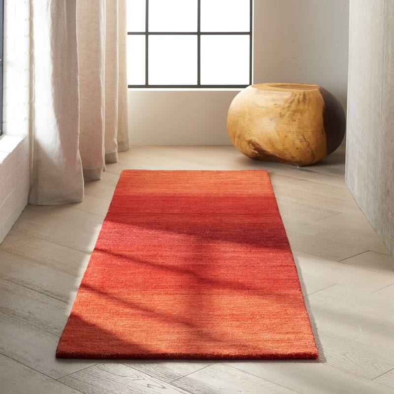 Calvin Klein Linear Glow Area Rug