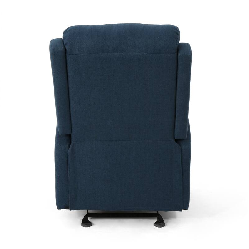 25" Wide Manual Rocker Recliner, High Back Leisure Chair for Living Room Upholstered Single Sofa Chair for Bedroom