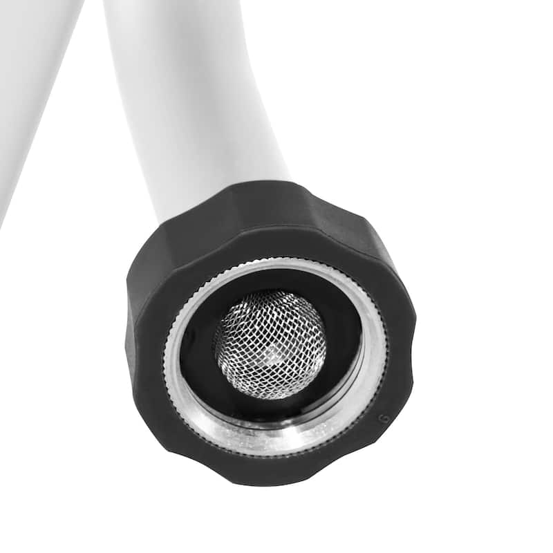 Gray Heavy Duty Tripod Sprinkler with Brass Head and 360 Degree Large Area Coverage Adjustable Height Impact Sprinkler for Yard