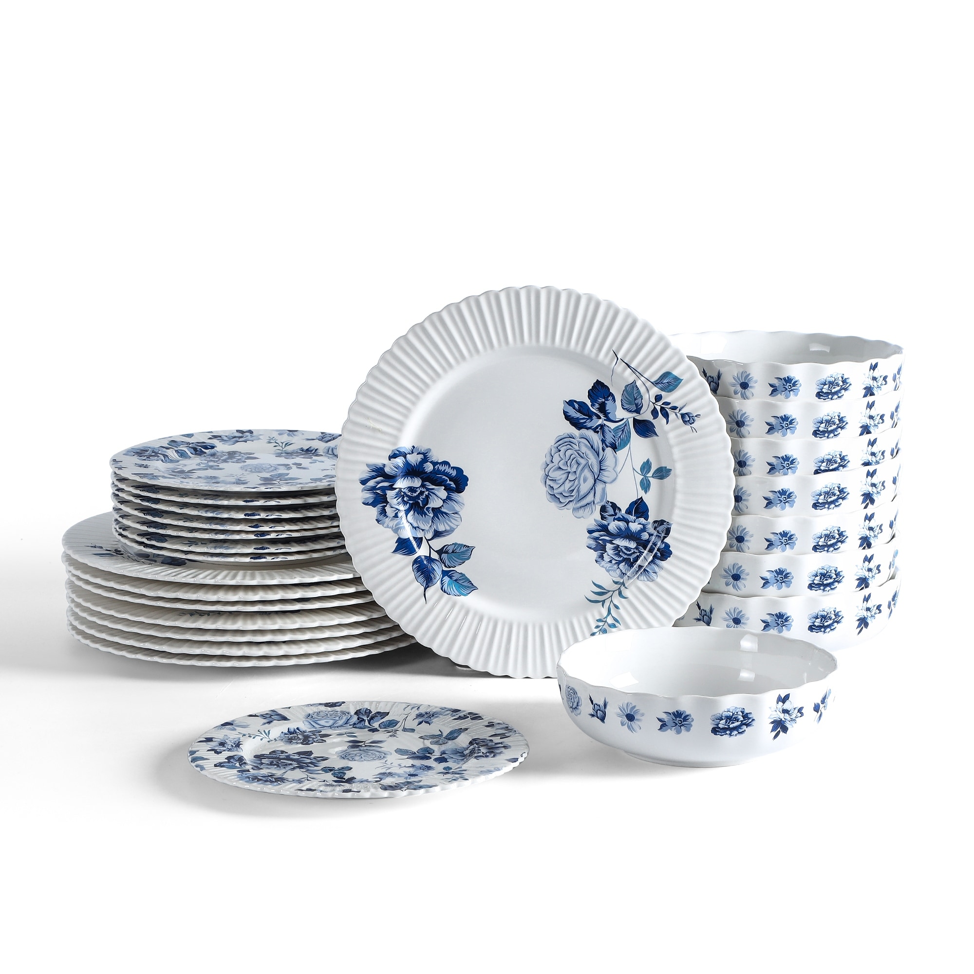 Stone Lain Fiore New Bone China Dinnerware Set