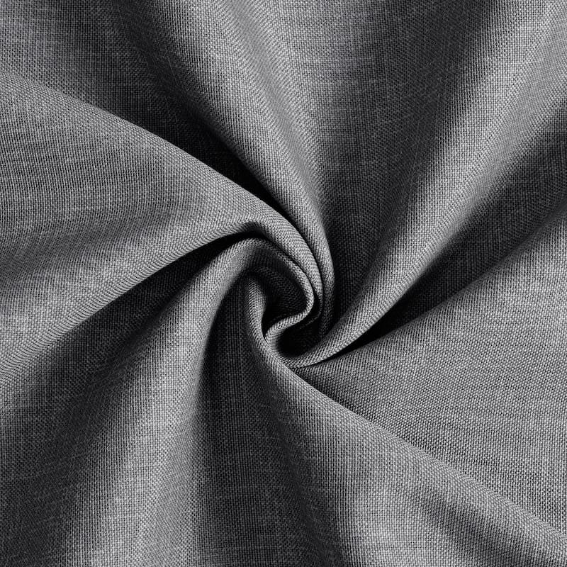 Exclusive Fabrics Villanova Solid Grommet Waterproof Light Filtering Outdoor and Indoor Curtains (1 Panel)