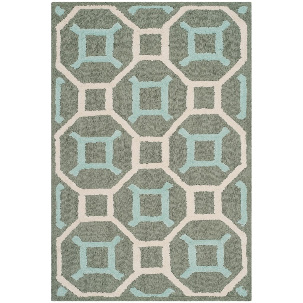 SAFAVIEH Handmade Newport Jimena Modern Cotton Rug