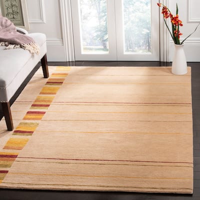 SAFAVIEH Couture Hand-knotted Tibetan Fayge Modern Wool Rug