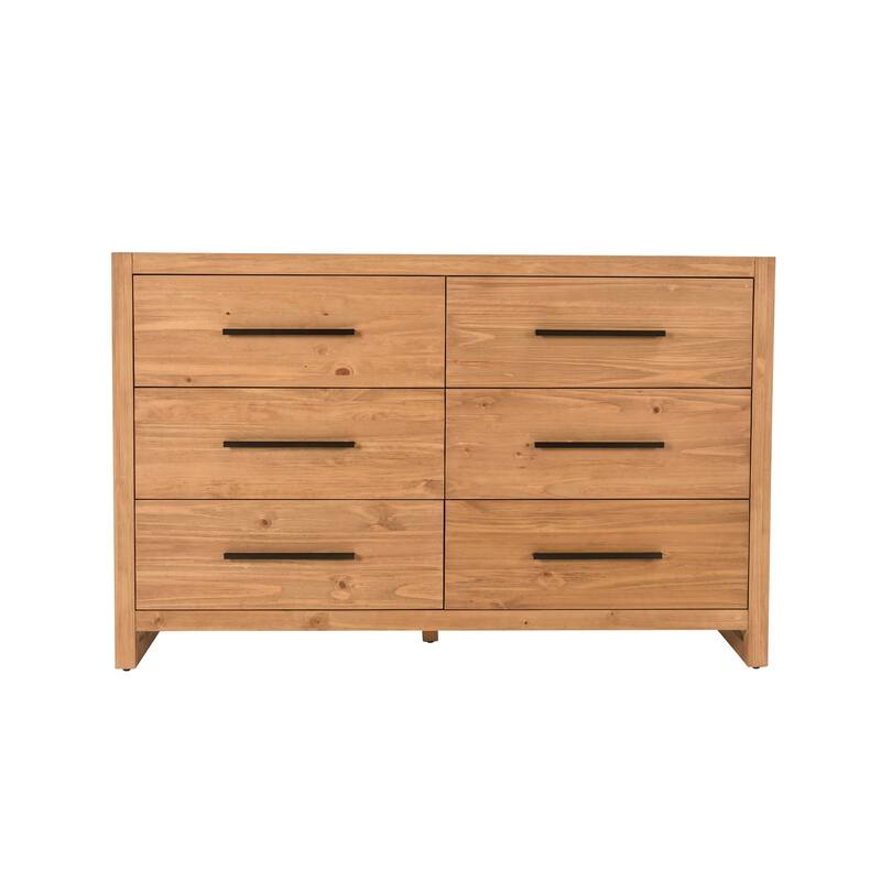 Fenmore 6-Drawer Dresser in Natural by Kosas Home