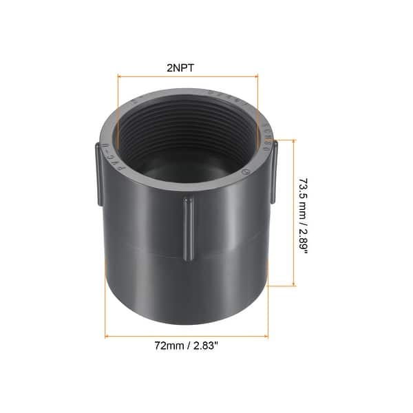 PVC Pipe Fitting 2NPT Female Thread 2