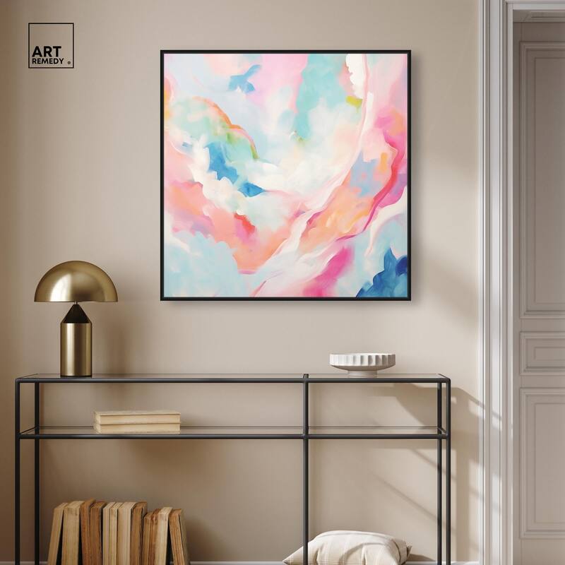 Cotton Candy Clouds I Canvas by Art Remedy