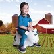 preview thumbnail 2 of 1, Toddler Boys and Girls Farm Hopper Bounce Toy, White Cow
