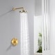 preview thumbnail 2 of 28, Luxier SS-B02 Single Handle 1-Spray Shower Faucet (Valve Included)