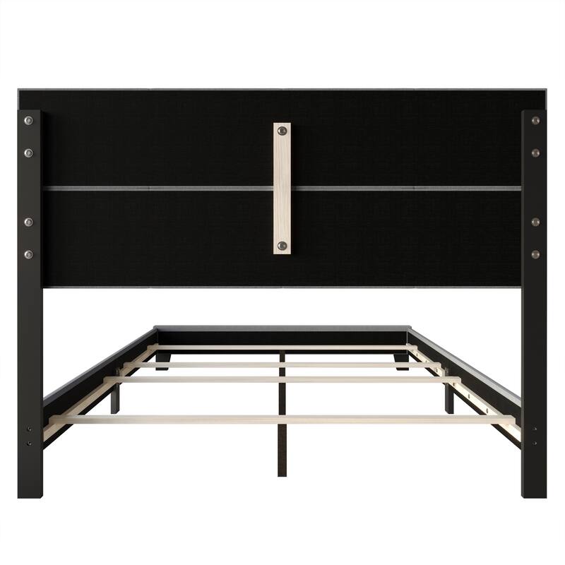 Clayfell Lufkin Upholstered Panel Bed