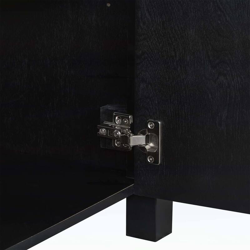 30-Inch Rustic Bathroom Vanity with Ceramic Sink,Soft-Close Doors