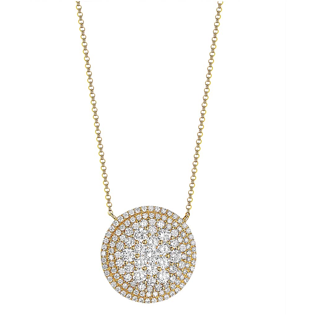 Effy Women's 18K Yellow Gold Necklace - White