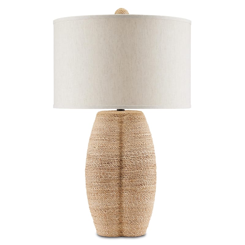 Currey & Company Karnak Rope Table Lamp - 30.5"h x 18"dia