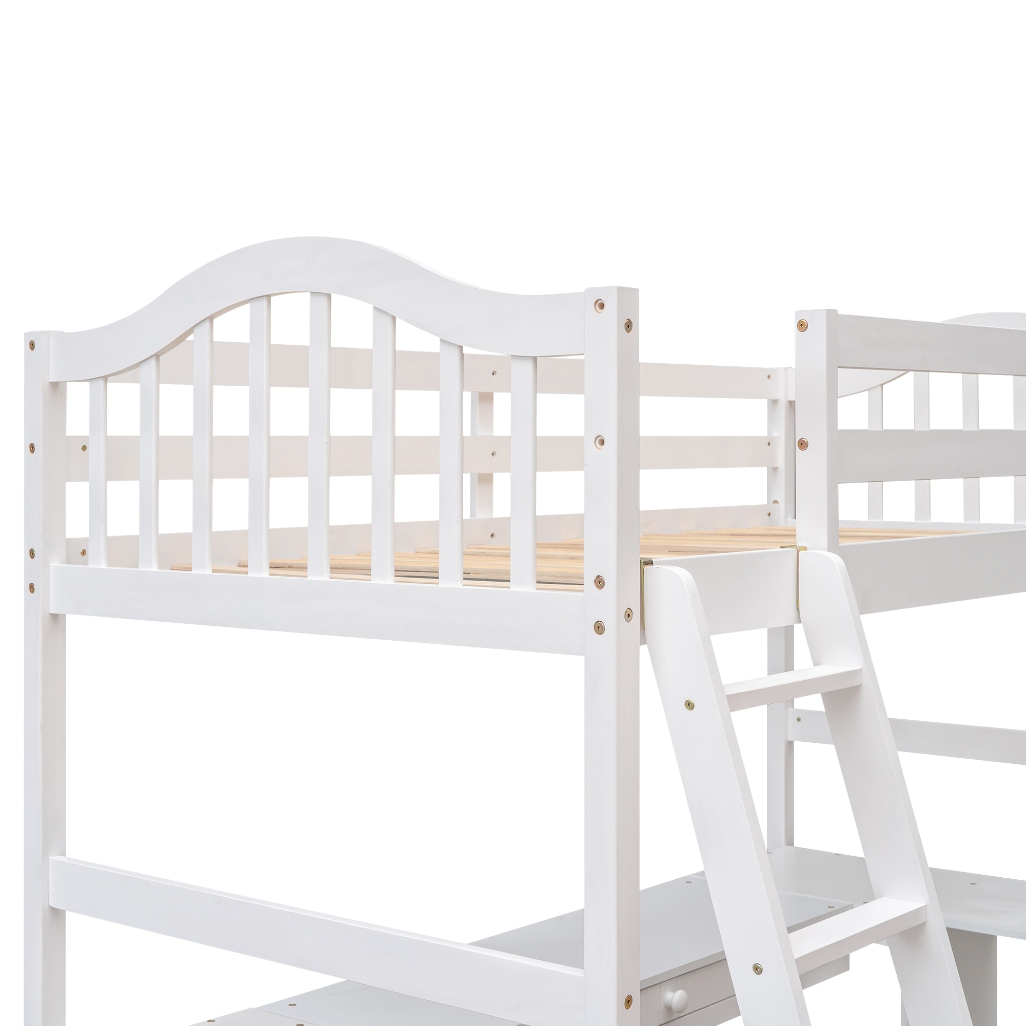 Girls beds with desk store