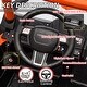 preview thumbnail 6 of 26, 24V 2seater Side by Side 4x4 Ride on Off-Road Truck with Parent Remote Control and two safety belts