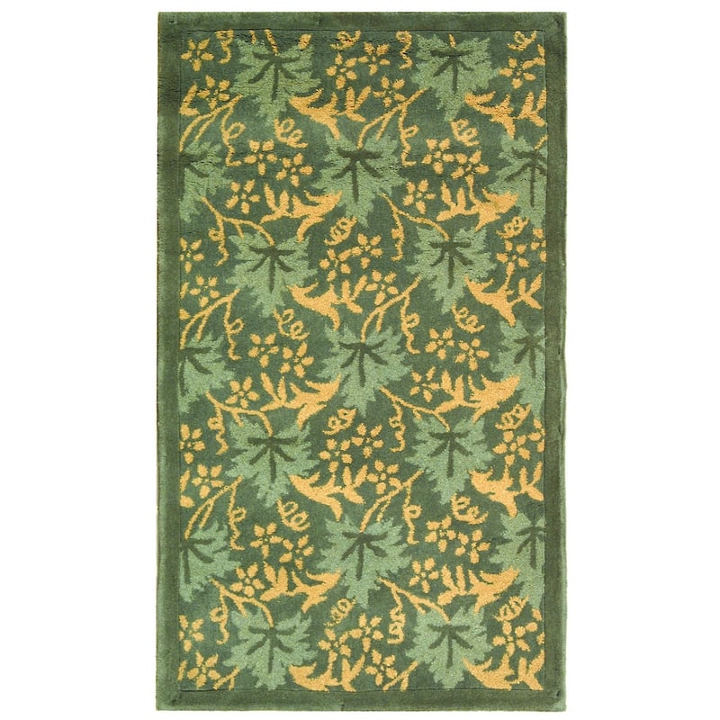 SAFAVIEH Handmade Berkeley Geronima Botanical Wool Rug