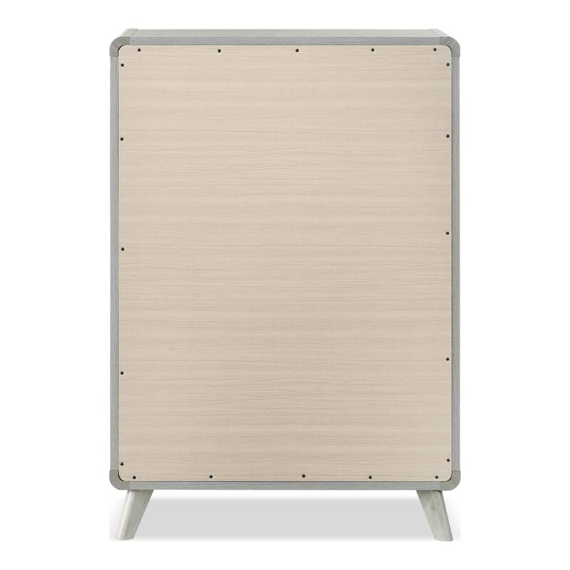Furniture of America Thalia Modern Grey Wood 5-Drawer Chest