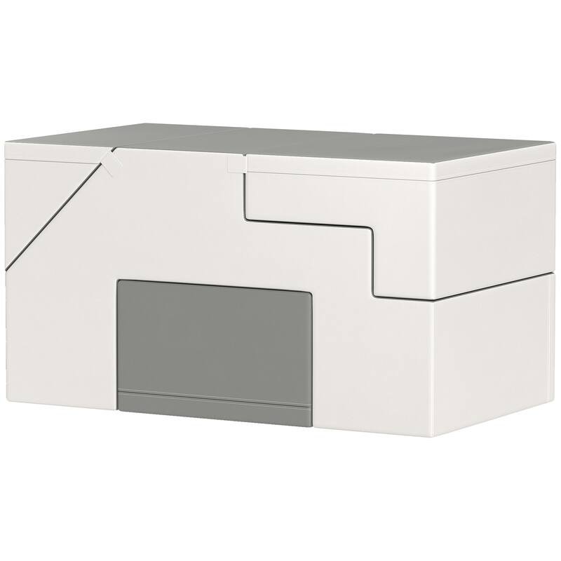 Foam Play Set for Toddlers and Children, Easy-to-clean 2 Piece Soft & Safe Kids Climbing Set for Crawling or Sliding