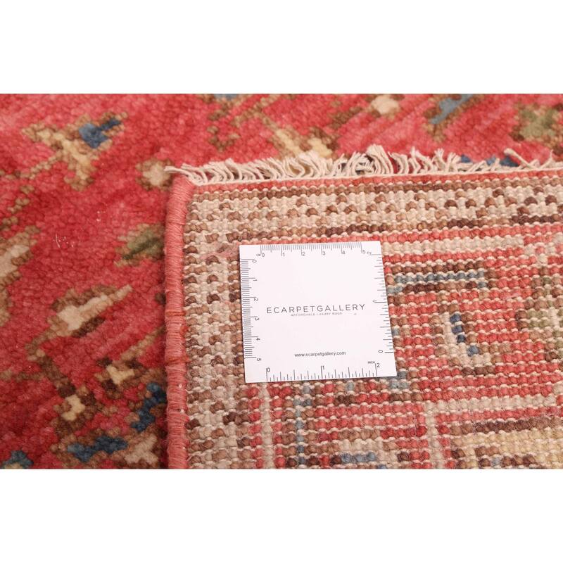 ECARPETGALLERY Hand-knotted Jules Serapi Red Wool Rug - 2'7 x 11'10