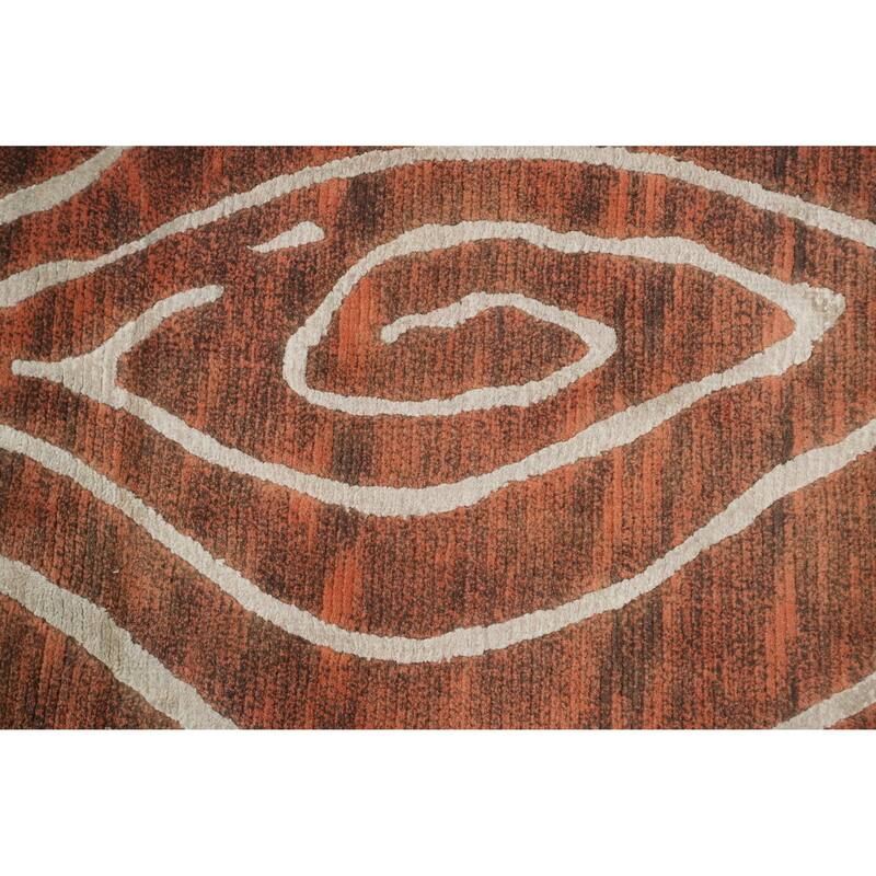 Modern Wool Gabbeh Oriental Runner Rug 3x8 - 7' 9'' X 2' 8''