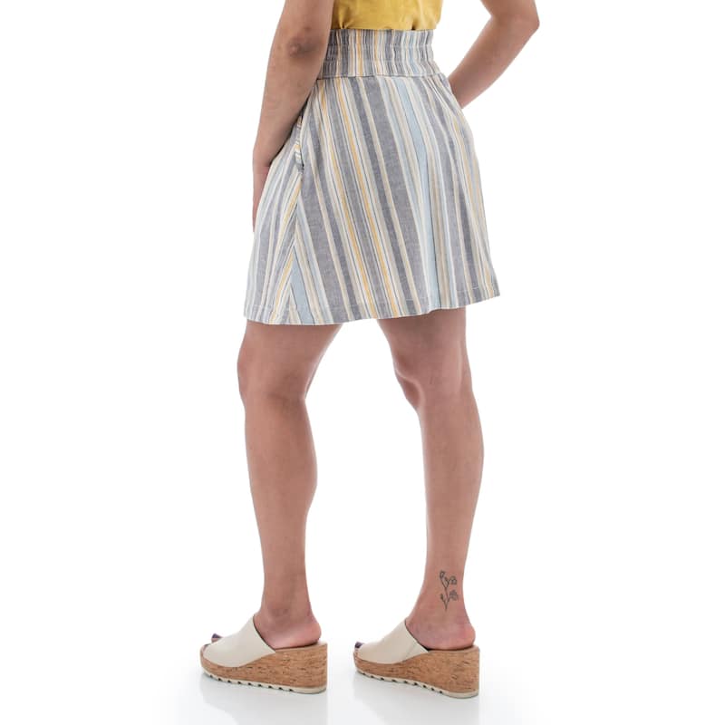 Aventura Women's Shoreline Striped Summer Skirt