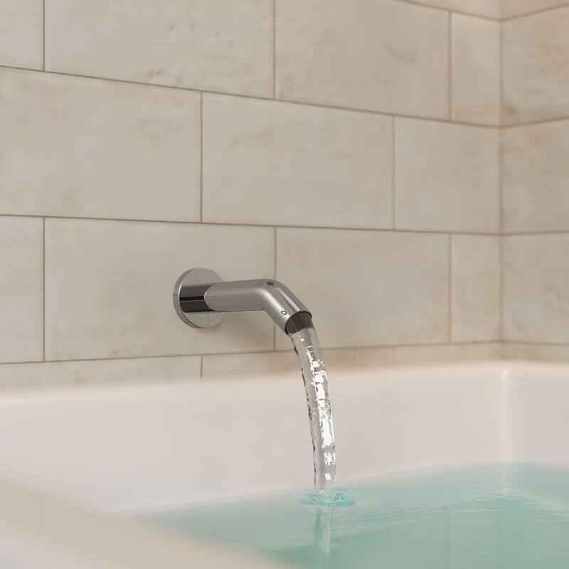 GRANDJOY 5-Spray Wall Mounted Shower Faucet System with Valve