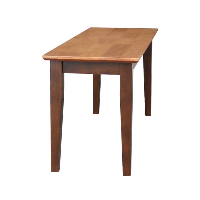 Shaker Style Bench - 39" x 14" - 39" x 14"