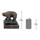 preview thumbnail 5 of 3, Design Toscano The Bear of Wall Street Cast Iron Statue, Bronze