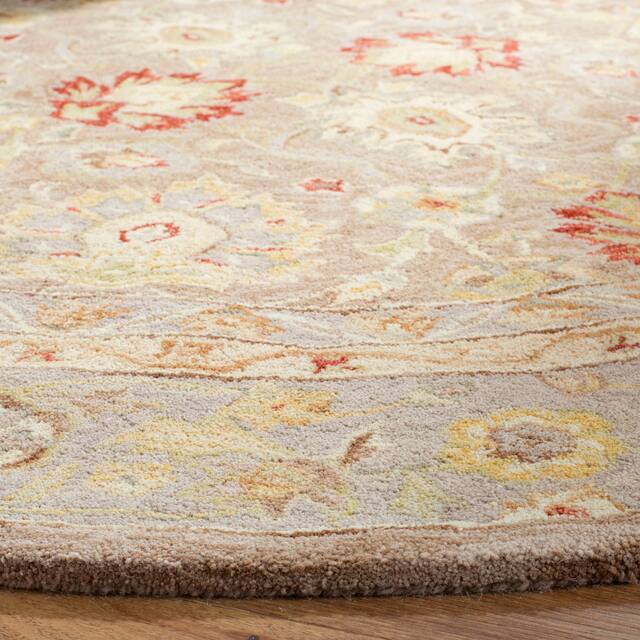 SAFAVIEH Anatolia Angeline Traditional Oriental Hand-spun Wool Rug
