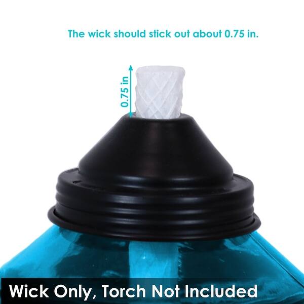 Sunnydaze Replacement Fibergl Wicks For Outdoor Torches Sunnydaze Replacement Fibergl Wicks