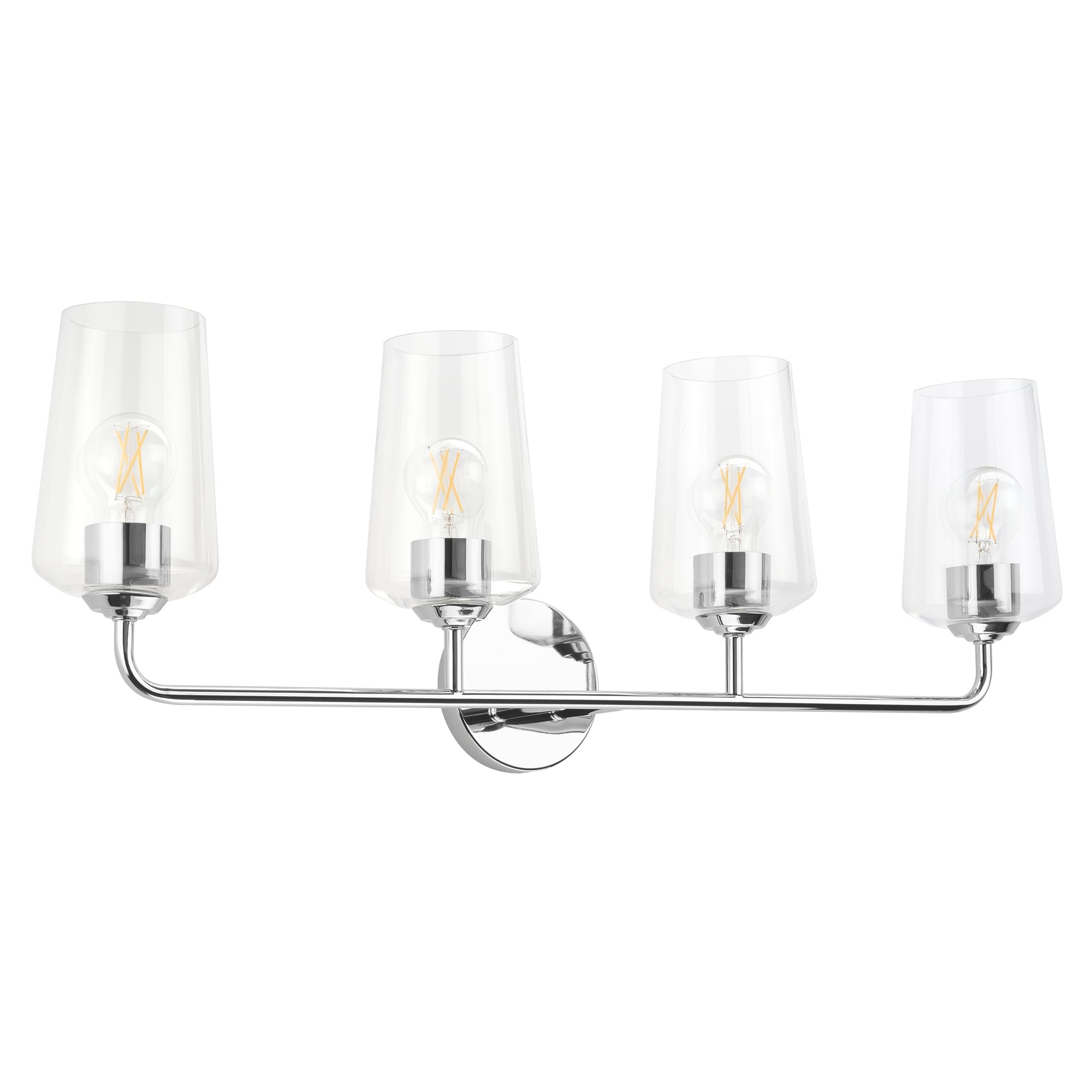 Progress Lighting Celino Four-Light Bath & Vanity with Clear Glass - 33