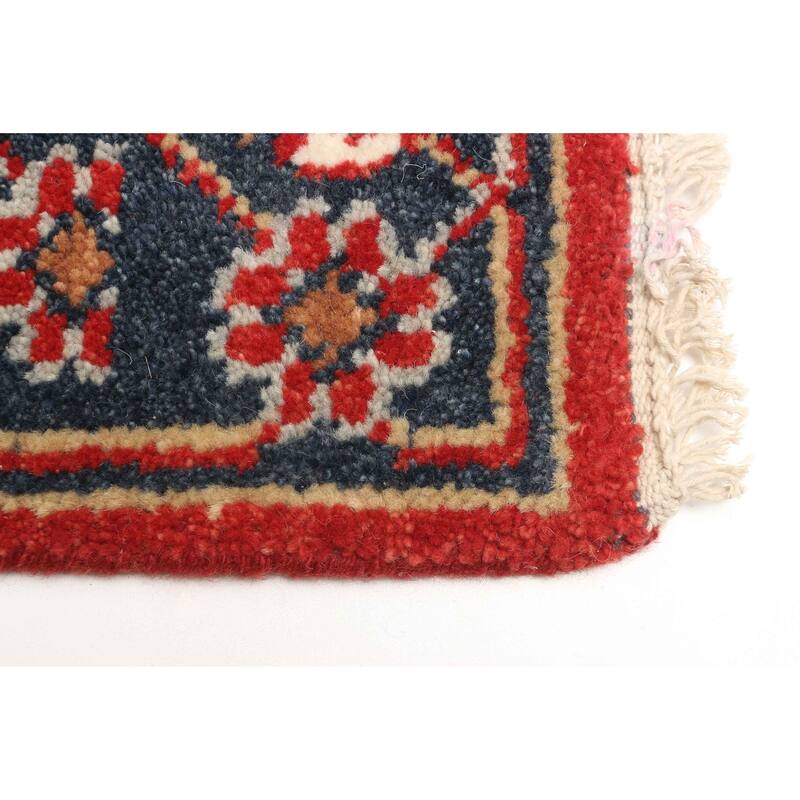 ECARPETGALLERY Hand-knotted Serapi Heritage Red Wool Rug - 2'6 x 11'10