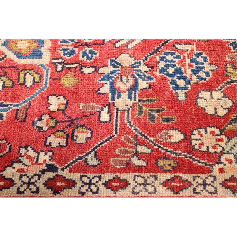 ECARPETGALLERY Hand-knotted Andelz Light Red Wool Rug - 3'8 x 7'1