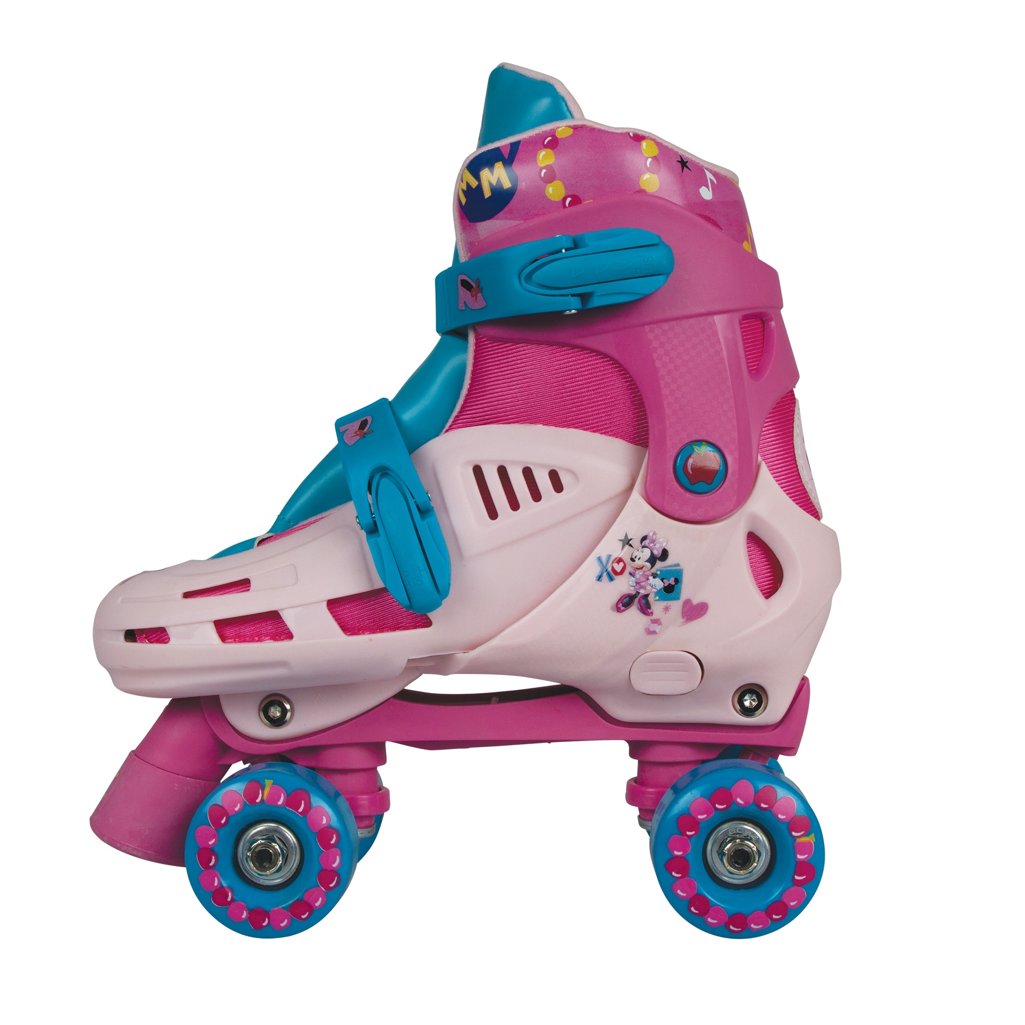 Playwheel PJ Masks Beginner Quad Roller Skates with Toe Brake 4X Adjustable