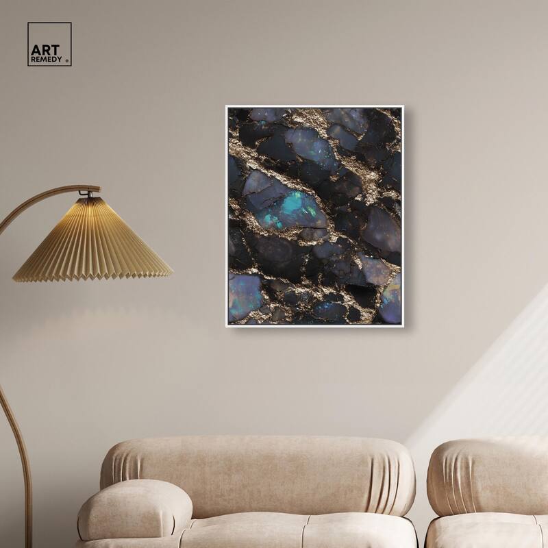 Astral Firelight Canvas by Art Remedy