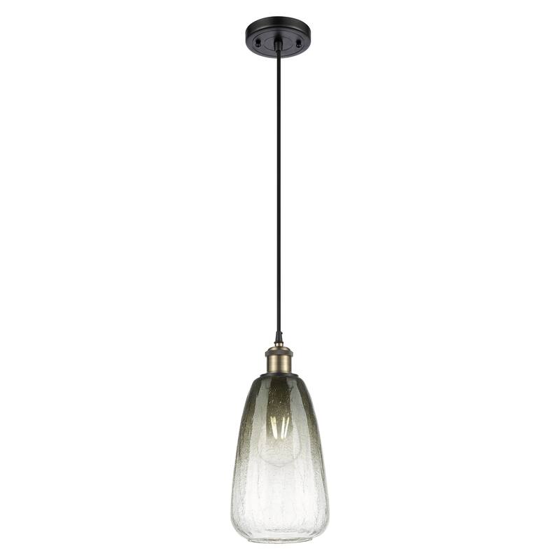 Innovations Lighting Endless Possibilities Ballston - Brookhaven Almond - 1 Light 6" Cord Hung Mini Pendant