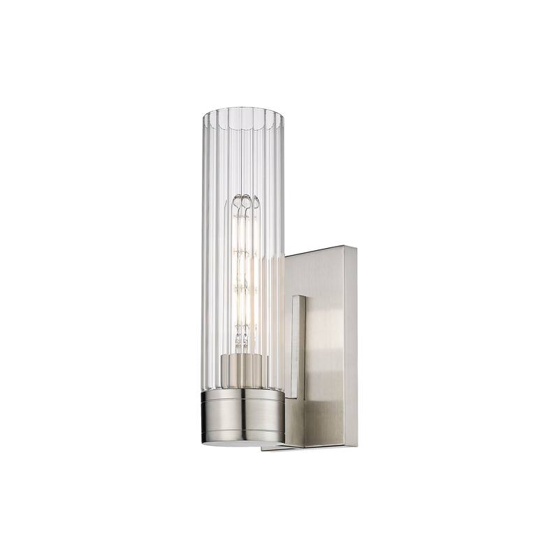 Innovations Lighting Empire - 1 Light 11" Wall-Mounted Sconce - Clear/Satin Nickel