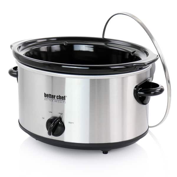 Crock-pot 7 Qt Manual Slow Cooker, Metallic Charcoal, Cookers & Steamers, Furniture & Appliances
