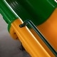 preview thumbnail 3 of 4, Green Metal Safety Grab Handles Set, Kids Outdoor Play House Hand Grip Bars for Jungle Gym Playground Set Accessory