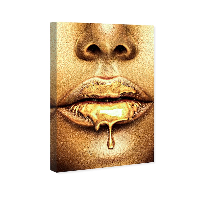 Wynwood Studio Canvas Fashion and Glam Pure Caramel Gold Gold and Bohemian & Eclectic Wall Art Canvas Print