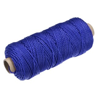 Cordon Pour Store Romain - 100m En Nylon Blanc Avec 15 Boutons Bois - Kit DIY Rideaux Fenêtre