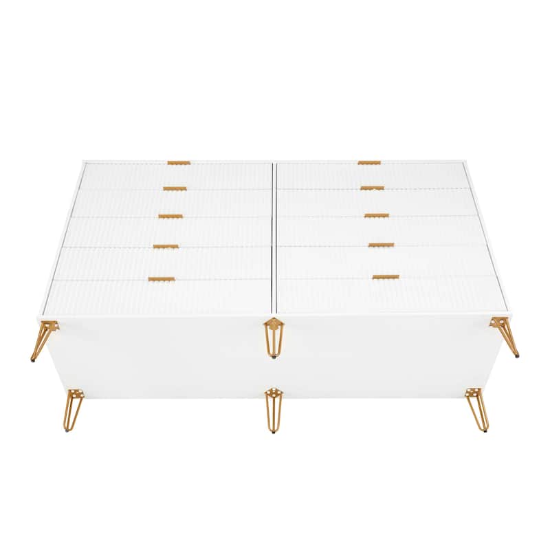 Manhattan Comfort Dumbo Modern 10-Drawer Double Tall Dresser